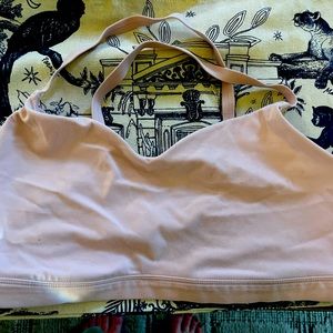 Athleta pastel pink size medium sports bra